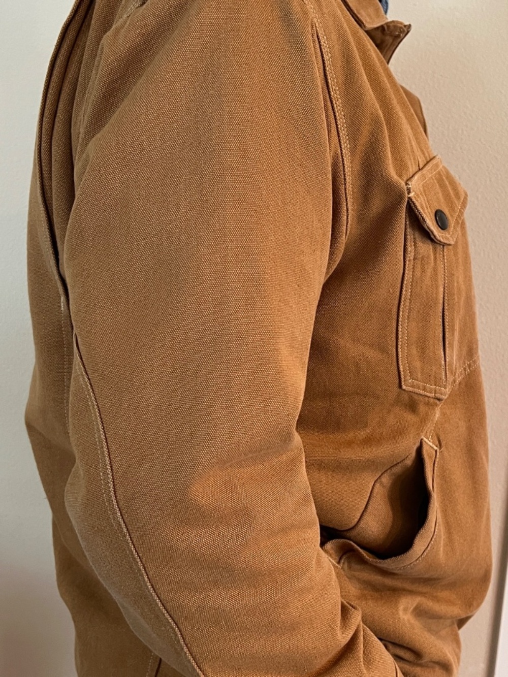 Patagonia Men's XL Iron Forge Relaxed Fit Hemp Canvas Ranch Jacket - Picture 4 of 13